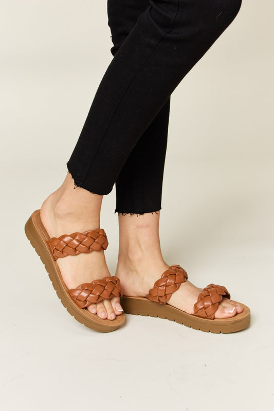 Woven Platform Sandals