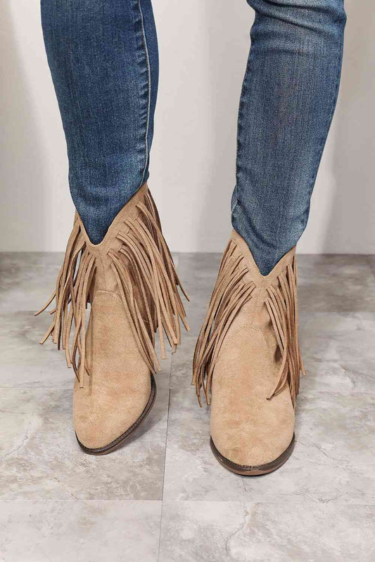 Fringe Cowboy Boots
