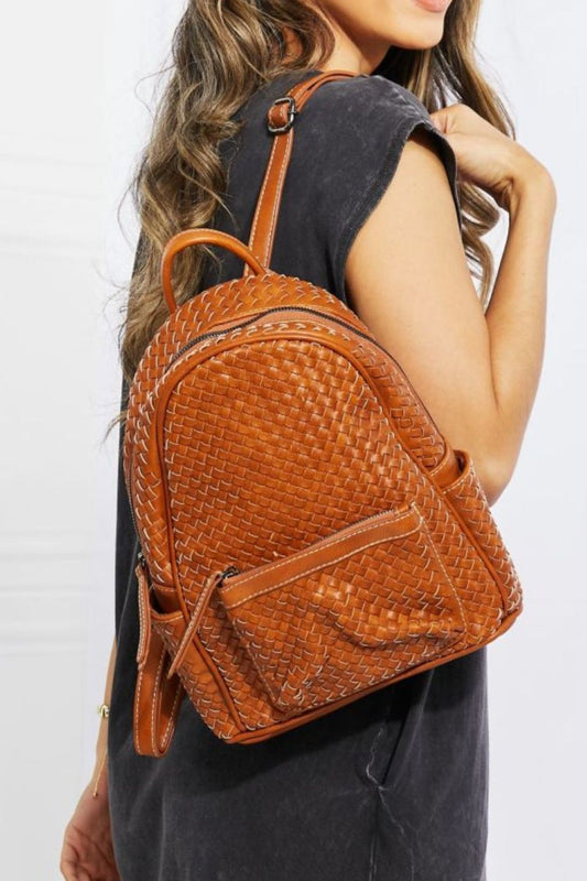 Certainly Chic Woven Backpack